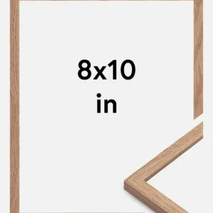 Commander Maintenant Fotolijst Smalle Eik 8x10 Inches (20,32x25,4 cm)