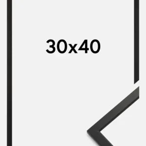 Vente Directe Fotolijst Edsbyn Zwart 30x40 cm