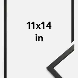 Achat Immédiat Fotolijst Edsbyn Zwart 11x14 Inches (27,94x35,56 cm)