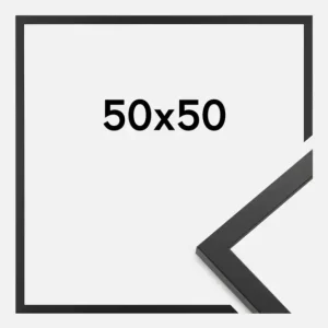 Bon Marché Fotolijst Trendy Zwart 50x50 cm