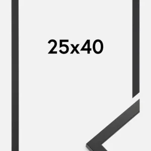 Commande En Gros Fotolijst Trendy Zwart 25x40 cm