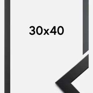 Affaire À Saisir Fotolijst Trendline Zwart 30x40 cm
