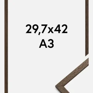 Vente Flash Fotolijst Edsbyn Walnoot 29,7x42 cm (A3)