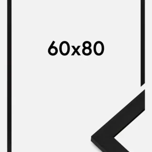 Top Vente Fotolijst BGA Classic Zwart 60x80 cm