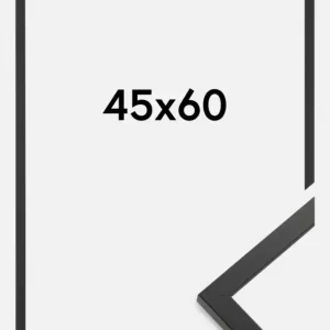 Acheter Direct Fotolijst Trendy Acrylglas Zwart 45x60 cm