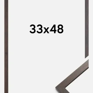 Meilleur Prix Fotolijst Trendy Walnoot 33x48 cm