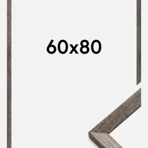 Prix Bas Fotolijst Fiorito Acrylglas Walnoot 60x80 cm