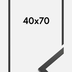 Expédition Rapide Fotolijst Trendy Zwart 40x70 cm