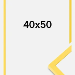 Colorful Geel 40x50 cm Retour Gratuit