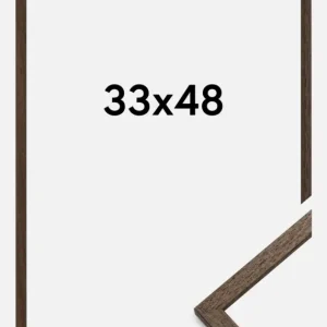 Authentique Fotolijst Edsbyn Walnoot 33x48 cm