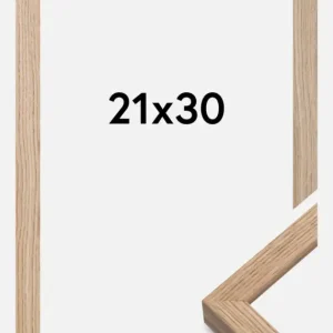 Vente Flash Fotolijst Amanda Box Eikenhout 21x30 cm