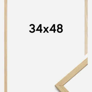 Achat Immédiat Fotolijst Edsbyn Eikenhout 34x48 cm