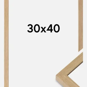Offre Spéciale Fotolijst Hermes Natural Oak 30x40 cm