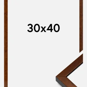 Retour Gratuit Fotolijst Ares Burr Walnut 30x40 cm