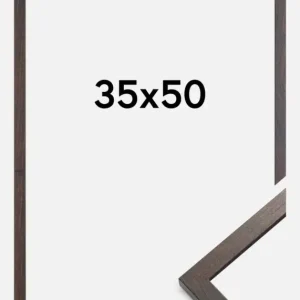 Usine Directe Fotolijst Trendy Acrylglas Walnoot 35x50 cm