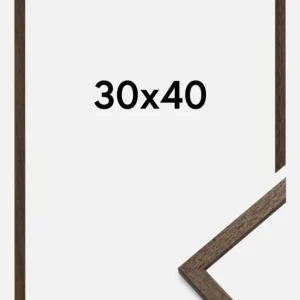 Seulement Aujourd’hui Fotolijst Edsbyn Walnoot 30x40 cm