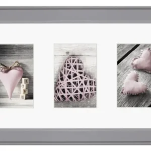 Collagelijst Malmö Grijs AB - 3 Foto's (10x15 cm) Haute Qualité