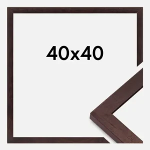 Fotolijst BGA Classic Walnoot 40x40 cm Petit Prix