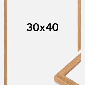 Prix Réduit Fotolijst Modern Teak 30x40cm
