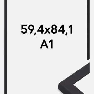 Commander Maintenant Fotolijst Lofsdalen Indigo Zwart 59,4x84,1 cm (A1)