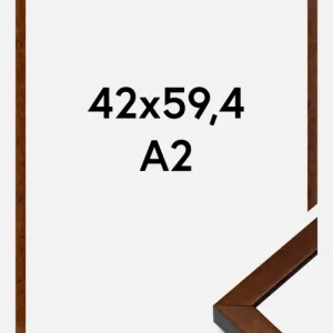 Fotolijst Ares Burr Walnut 42x59,4 cm (A2) Affaire À Saisir