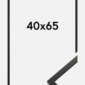 Soldes Fotolijst Edsbyn Zwart 40x65 cm