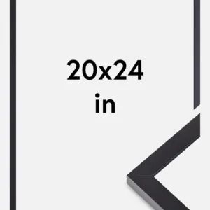 Pas Cher Fotolijst Selection Zwart 20x24 Inches (50,8x60,96 cm)