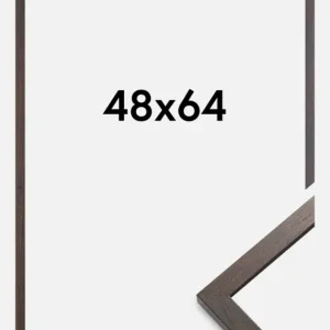 Prix Réduit Fotolijst Trendy Walnoot 48x64 cm