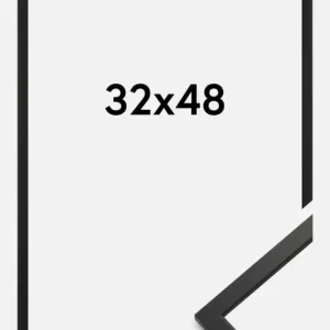 Soldes Fotolijst Edsbyn Zwart 32x48 cm