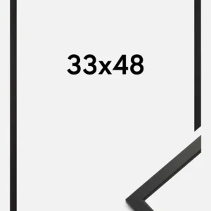 Usine Directe Fotolijst Edsbyn Zwart 33x48 cm