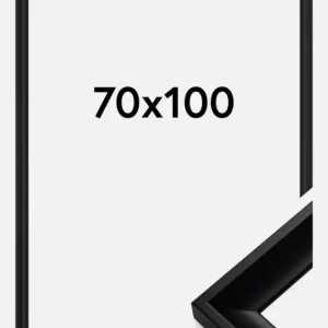 Soldes Fotolijst Öjaren Zwart 70x100 cm
