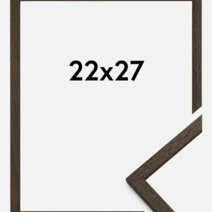 Soldes Fotolijst Edsbyn Walnoot 22x27 cm