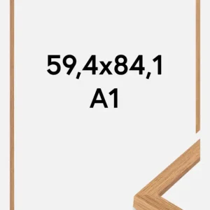 Fotolijst Modern Teak 59,4x84cm (A1) Prix Cassé