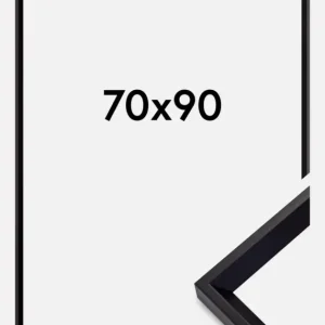 Soldes Fotolijst Globe Zwart 70x90 cm