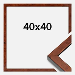 Vente Directe Fotolijst Hermes Burr Walnut 40x40 cm