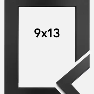 Bon Marché Fotolijst Black Wood 9x13 cm