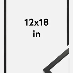 Acheter Direct Fotolijst Edsbyn Zwart 12x18 Inches (30,48x45,72 cm)