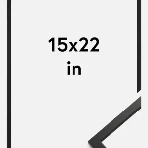 Solde Fotolijst Edsbyn Zwart 15x22 Inches (38,1x55,88 cm)