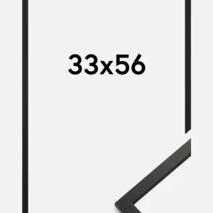 Achat Immédiat Fotolijst Edsbyn Zwart 33x56 cm