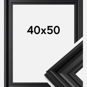 Vente Directe Fotolijst Mora Premium Zwart 40x50 cm