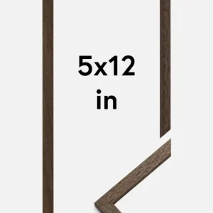 Vente Directe Fotolijst Edsbyn Walnoot 5x12 Inches (12,7x30,48 cm)