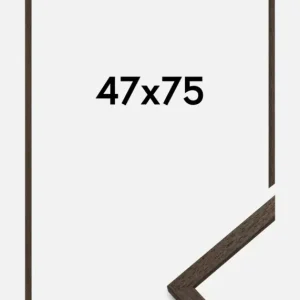 Authentique Fotolijst Edsbyn Walnoot 47x75 cm