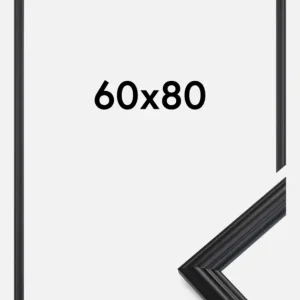 Top Vente Fotolijst Siljan Zwart 60x80 cm