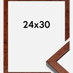 Expédié Aujourd’hui Fotolijst Hermes Burr Walnut 24x30 cm
