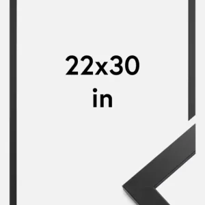 Affaire À Saisir Fotolijst Black Wood 22x30 Inches (55,88x76,2 cm)