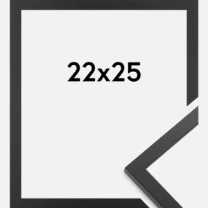 Réduction Fotolijst Trendy Zwart 22x25 cm