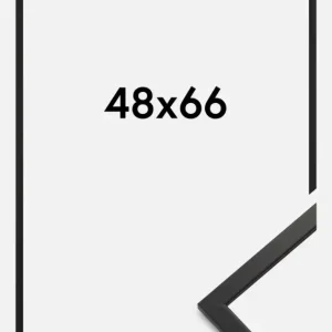 Super Prix Fotolijst Edsbyn Zwart 48x66 cm