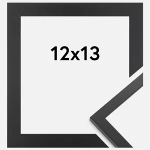 Soldes Fotolijst Trendy Zwart 12x13 cm