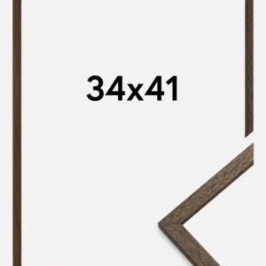 Achat Immédiat Fotolijst Edsbyn Walnoot 34x41 cm