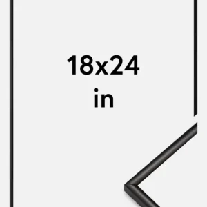 Promotion Fotolijst Scandi Matt Zwart 18x24 Inches (45,72x60,96 cm)